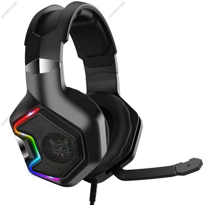 Дротові навушники Onikuma K10 Pro Gaming LED Black
